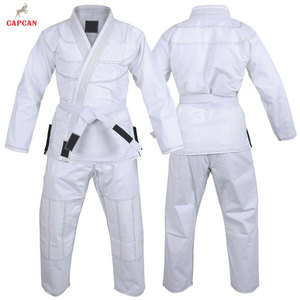 Servicio OEM, Venta Caliente, Kimonos de Jiu Jitsu de Manga Larga 100% Algodón, Conjuntos con Logotipo Frontal, Ecológicos, Personalizables, al por Mayor - Product Image 4