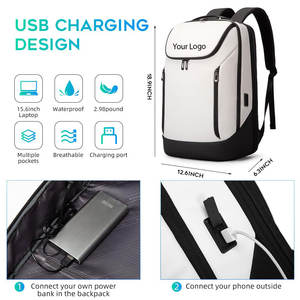 Venta caliente Hecho en Pakistán Bolsas de mochila impermeables unisex hechas a medida - Product Image 4