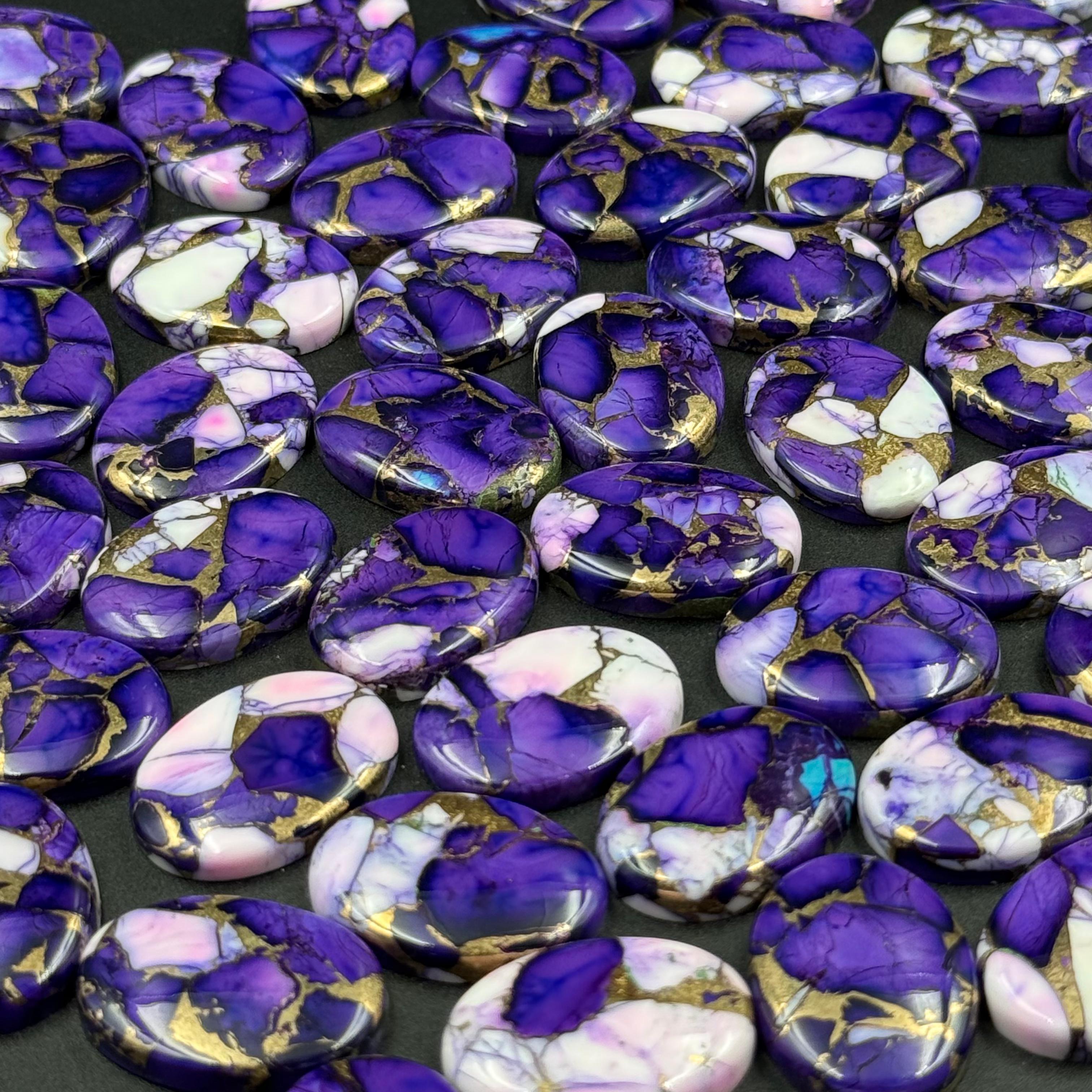 Violet et blanc
