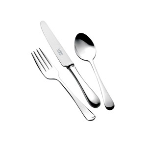 B433 haute qualité en vrac Bestek hôtel couteau cuillère fourchette cadeaux argent noir argenterie couverts en acier inoxydable 430 classique DE - Product Image 1