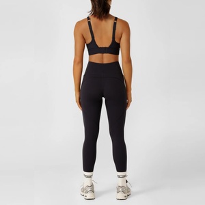 Nuevo Sujetador Deportivo de Yoga para Mujer, de Secado Rápido, con Tirantes Cruzados y Soporte Alto, en Spandex/Nylon, con Logotipo Personalizado en la Parte Delantera, para Gimnasio y Entrenamiento - Product Image 4