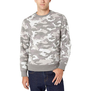 Moda Streetwear hombres sudadera cuello redondo algodón de gran tamaño sudadera Unisex en blanco francés Terry barato impreso sudadera - Product Image 1