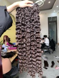 Cabello Natural virgen vietnamita euroasiático, cabello humano alineado con cutícula vietnamita - Product Image 2