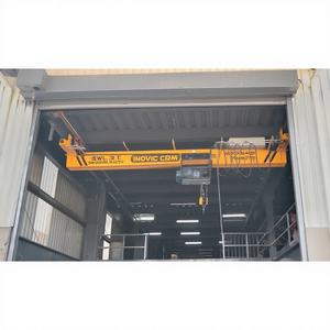 เครนแบบคานเดี่ยว 3 ตัน พร้อมมอเตอร์เกียร์บ็อกซ์และลูกปืน สำหรับใช้งานในอุตสาหกรรม - Product Image 1