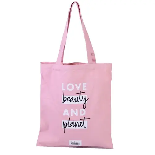 Tas tangan dicetak merah muda kualitas tinggi tas rami kepang untuk pakaian tas belanja alami tas Bohemian harga grosir pabrik