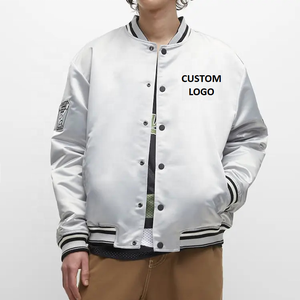 Vestes matelassées en toile respirantes et coupe-vent à col mandarin avec fermeture éclair, personnalisables avec logo OEM, pour hommes et femmes, idéales pour l'extérieur en hiver - Product Image 4