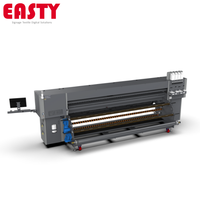 Impresora de sublimación de tinta de 3,2 M automática de alta velocidad de formato ancho impresora de sublimación de impresión secundaria de tinte de papel impresora I3200 para banderas textiles