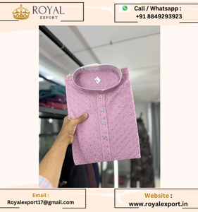 ผ้าคูต้าบุรุษปักตรงและหนักผ้าฝ้าย Manywar ใหม่ของเรา - Product Image 5