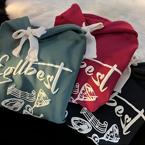 เสื้อฮู้ดสวมหัวผ้าฝ้าย100% สำหรับผู้ชายเสื้อสเวตเชิ้ตแนวสตรีทมีฮู้ดพิมพ์โลโก้ได้ตามต้องการปกเสื้อมีฮู้ดสำหรับฤดูหนาว - Product Image 4