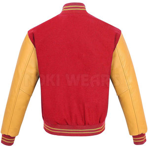 แจ็กเก็ตแบบอักษรสำหรับผู้ใหญ่แจ็กเก็ตฤดูหนาวโลโก้ตามสั่ง - Product Image 3