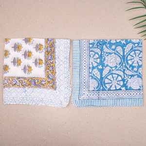 Juego de 10 Pañuelos de Algodón Estampados a Mano, Coloridos Pañuelos de Verano para el Cuello, Accesorios para el Cabello, Pañuelo de Playa, Regalo para Ella - Product Image 4