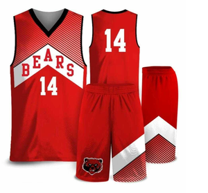 Conjuntos de uniformes de baloncesto transpirables de talla grande para hombre personalizados OEM al por mayor con tela antibacteriana y sublimación - Product Image 2