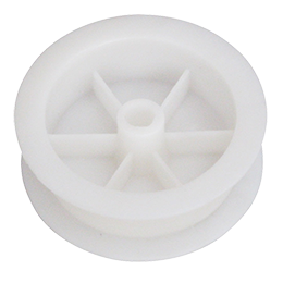 Nuevas Piezas para Lavadora Eléctrica: Polea Tensora de Plástico Recubierta de Goma para Secadora, 12x81mm, Forrada de Tela, Nueva Condición - Product Image 2