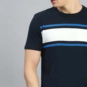 Vêtements de sport personnalisés homme Fitness Gym hommes porter T-Shirt prix de gros athlétique O cou Gym Fitness porter sport trois tons T-Shirt - Product Image 4