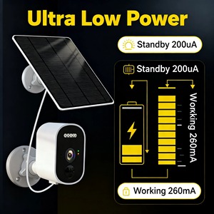 Cámaras <span class=keywords><strong>de</strong></span> <span class=keywords><strong>Vigilancia</strong></span> Solares, Mini, Micro, Pequeñas, <span class=keywords><strong>de</strong></span> Seguridad para Exteriores, con Wifi y Visión Nocturna - Product Image 3