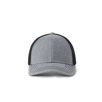 Casquette Richardson 112 en coton respirant avec dos en maille, bord incurvé réglable, style streetwear sportif, broderie personnalisée de haute qualité