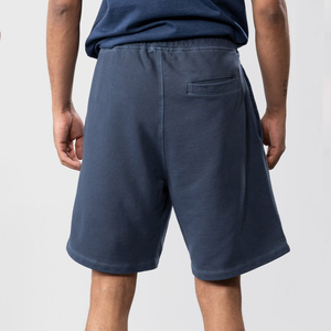 Pantalones cortos de playa informales de algodón 100% de calle para hombre, para deportes de verano, logotipo personalizado, bordado de malla, moda sólida para correr de verano - Product Image 5