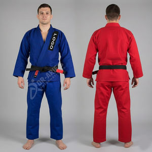 Custom Private Label BJJ Gi IBJJF Legal Lightweight 350GSM Pearl <b>Weave</b> Jiu Jitsu Uniform Set - Product Image 3