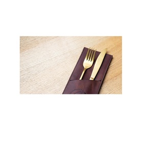 Cuchara de cuero de metal, bolsa para cubiertos, bolsa de papelería, bolsas de embalaje para viajes, Camping, transporte - Product Image 1