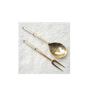 Cuillère en laiton au design incroyable pour hôtel, restaurant, vaisselle, cuillère de haute qualité, produit fait à la main, taille personnalisée, cuillère en acier - Product Image 2