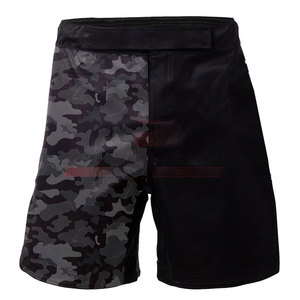 Pantalones cortos de MMA precio razonable servicios OEM último estilo diseño personalizado bajo MOQ hombres pantalones cortos de MMA - Product Image 1