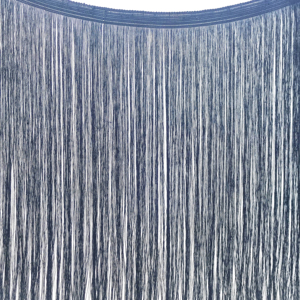 ผ้าม่านและปลอกหมอนอิงตกแต่งขอบพู่ขนาด20นิ้วทำจากโลหะสำหรับกระเป๋าเสื้อผ้า - Product Image 1