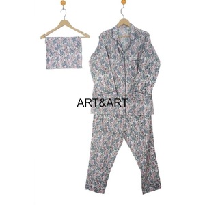 ชุดนอนแขนยาวสำหรับผู้หญิงชุดนอนผ้าฝ้าย100% ชุดนอนแขนยาว - Product Image 5