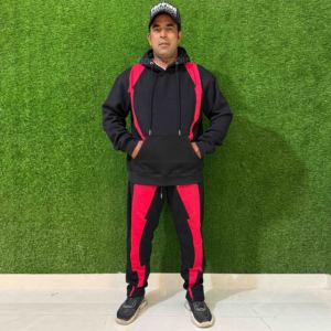 Wholesale 2025 Men Streetwear Clothing 2 Piece Sets Customized Casual Tracksuits Wholesale <b>Gym</b> Fitness Sweat Suits Oversize Boys - Product Image 1