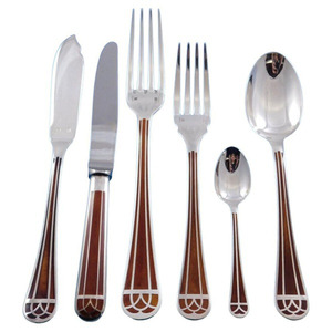 Increíble calidad, estilo único, proveedores indios, juego de cubiertos de Metal con acabado dorado/plateado, cubiertos personalizados para hoteles occidentales - Product Image 6