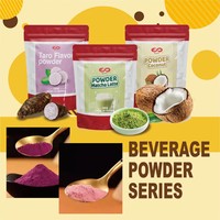 Poudre de Matcha 3-en-1 saveur Latte Matcha, très demandée, pour boissons froides et ingrédients de Bubble Tea, conditionnée en sachet