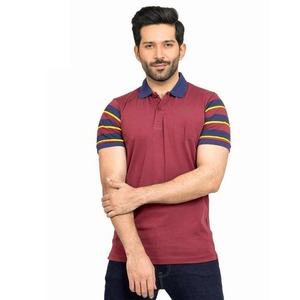 Chemises pour hommes de la dernière collection OEM Fashion, tissu tricoté de haute qualité, motif uni, respirant, logo personnalisé, style décontracté - Product Image 1