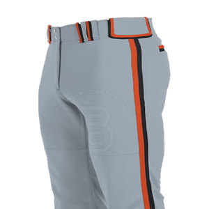 Pantalones de Béisbol Deportivos de Nueva Llegada, con Nombre Personalizado Impreso, Tela 100% Poliéster, al Mejor Precio - Product Image 3