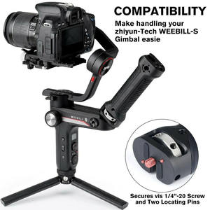 Stabilisateur de cardan portable compact Zhiyun Weebill S pour appareils photo reflex numériques et hybrides Sony et Nikon, compatible avec la télécommande Mobile Crane - Product Image 4