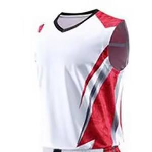 Uniforme de baloncesto ligero y transpirable para hombre, ropa deportiva sin mangas hecha a medida, diseño impreso - Product Image 6
