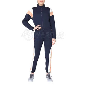 Women's Sportswear Tracksuit Casual Solid Heavyweight Breathable Polyester/Cotton High Quality for Gym & Outdoor Use 2026 - Product Image 2