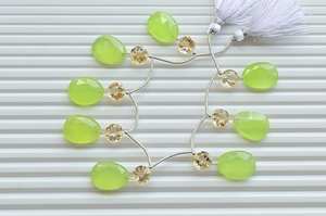 16 Piezas de Citrino Tallado en Forma de Lágrima, Corte Irregular, Facetado, Cuentas Naturales de 22x17.5x6 10x10x6 MM, Grado AAA+, Certificado IGI, Piedra Preciosa - Product Image 4