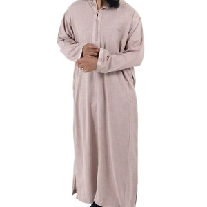 Vêtements musulmans pour hommes Abaya pour hommes Thobe Dress Vêtements islamiques pour hommes Vêtements musulmans Vêtements pour hommes Ramadan Djellaba Eid - Product Image 1