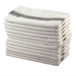 Luxury Vintage Striped 100% Cotton Golf Kitchen <b>Towel</b> Pack 12 <b>Red</b> Color Soft Home Use Checkered Linen Microfiber Woven Children - Product Image 1