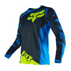 เสื้อเจอร์ซีย์มอเตอร์ครอสพิมพ์ลายตามสั่งสำหรับผู้ชาย ผลิตจากโพลีเอสเตอร์ น้ำหนักเบา กันลม ระบายอากาศได้ดี แขนยาว สำหรับชุดแข่งรถมืออาชีพ - Product Image 3