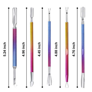 Meilleures ventes Innovamed Poussoirs à cuticules en acier inoxydable Service OEM de haute qualité Nouvelle arrivée Produit d'application des ongles - Product Image 5