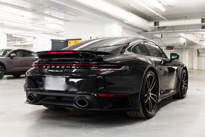 Encantador Porsche 911 Turbo S Convertible Negro 2024, Tracción en las Cuatro Ruedas, Usado, Llantas de Aleación, Asientos de Cuero, Automático, R17, Volante a la Izquierda, Paquete de Luces y Potencia - Product Image 5