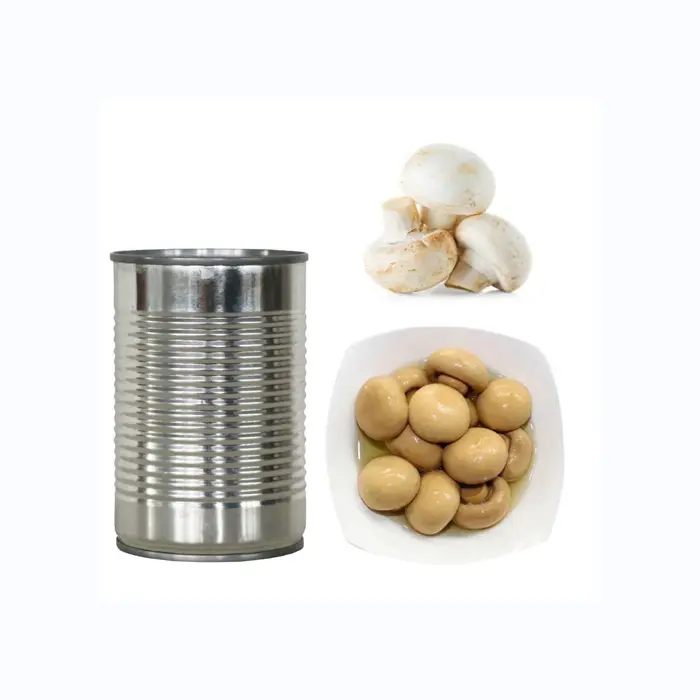 Fournisseur 800G de champignons tranchés en conserve frais Champignons en conserve de qualité Champignons en conserve entiers à vendre OEM de marque privée personnalisée lo