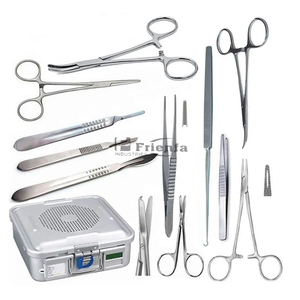 Ensembles de pansement approuvés ISO CE en acier inoxydable Instruments médicaux réglés de pansement de chirurgie mineure en acier inoxydable - Product Image 1