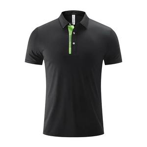 Polos de secado rápido logotipo personalizado de manga corta transpirable publicidad cultura camisa solapa trabajo fiesta ropa verano personalizado - Product Image 2