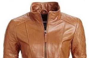 Veste en cuir pour femme de haute qualité, écologique, hiver, cuir luxueux, boutons, fermeture éclair - Product Image 3