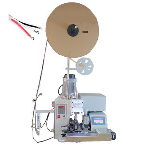 SR-C202 1.5T 2T Machine à dénuder et à sertir les câbles semi-automatiques multi-cœurs de bureau Machine à sertir les bornes - Product Image 3
