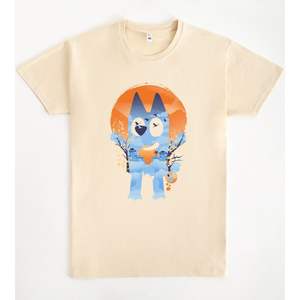 T-Shirt Promozionali Personalizzate con Illustrazioni di Cani in Stile Ukiyo-e, Arte Giapponese Unica, Ideali per Amanti dei Cani! - Product Image 1