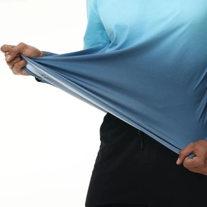 Sudadera con capucha atlética de manga larga de verano para hombre, sudadera para correr, pescar y caminar para actividades al aire libre - Product Image 2