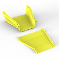Câble de Fibre Optique ABS pour Centre de Données 100-150 mm, Réducteur de Câble (Yavuz Pano Aydinlatma YPC2410 RD-RDK) Jaune Auto-extincteur