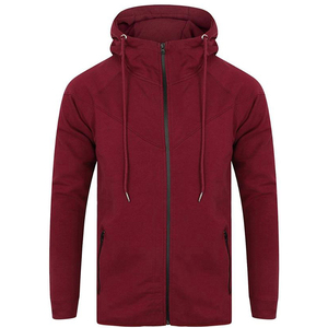 Chándal Ligero con Capucha para Hombre, 100% Poliéster Transpirable, Estilo Urbano para Invierno, con Logotipo Personalizado y Colores Sólidos, Superventas - Product Image 5